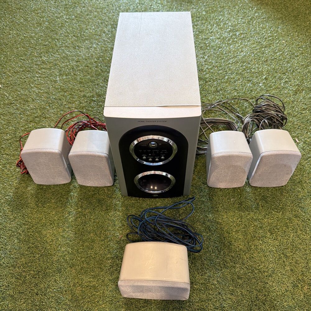 Durabrand HT-3915 Home Theater Subwoofer & Speakers 90 Watts